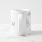 Grande Tasse Design d'impression en marbre pastel (Dos)