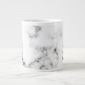 Grande Tasse Design d'impression en marbre pastel (Devant)