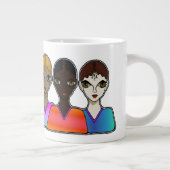 Grande Tasse Design féminin (Droite)