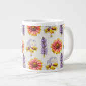 Grande Tasse Design floral (Devant droit)