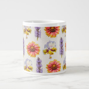 Grande Tasse Design floral