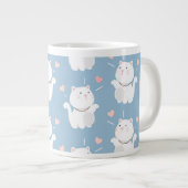 Grande Tasse Design motif chaton mignon (Devant droit)