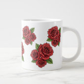 Grande Tasse Design Rose élégant (Droite)