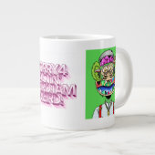 Grande Tasse Désolé pas désolé King Ape actin' bizarre (Devant droit)