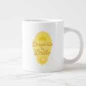 Grande Tasse Despierta tu Brillo ✨ | Golden Sunrise Design (Droite)