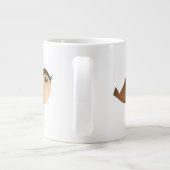 Grande Tasse Dessin animé d'oiseau moineau (Dos)