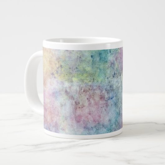 Grande Tasse Dessin libre abstrait à l'aquarelle (Devant gauche)
