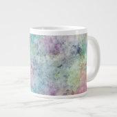 Grande Tasse Dessin libre abstrait à l'aquarelle (Devant droit)