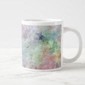 Grande Tasse Dessin libre abstrait à l'aquarelle (Droite)
