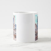 Grande Tasse Destinations | Watercolor Rustic Hotel de Ville (Devant)