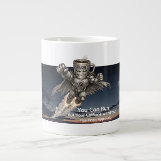 Grande Tasse Destructeur Décaféiné Prend Son Envol