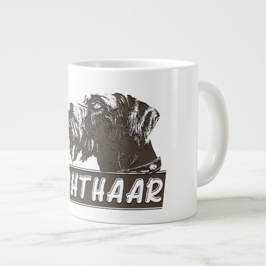 Grande Tasse Deutsch Drahthaar (Devant droit)