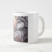 Grande Tasse Deux loups (Devant droit)