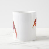 Grande Tasse Deux peu d'oiseaux 2014 d'encre (Devant)