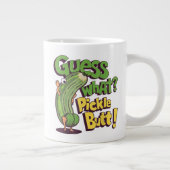 Grande Tasse Devinez quoi_ Pickle Butt! Drôle concombre (Droite)