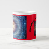 Grande Tasse Dévoiler le royaume numérique (Devant)