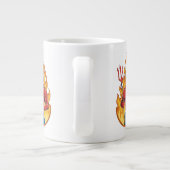 Grande Tasse Diable avec trident (Dos)