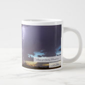 Grande Tasse Dieu de gloire Thunders Psaume 105:39 KJV (Droite)