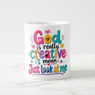 Grande Tasse Dieu est vraiment créatif, je veux dire, regardez-