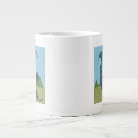 Grande Tasse Dino-mite Dinosaur (Devant)
