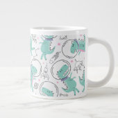 Grande Tasse Dinosaures de l'espace, Dinosaures mignons, Navire (Droite)