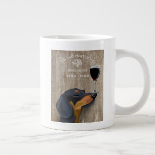 Grande Tasse Dog Au Vin Dachshund