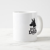 Grande Tasse Dog Dad Gifts for Him – Funny & Custom Gea (Devant droit)