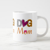 Grande Tasse Dog Mom Leopard Print/Trending Dog  Lover Gift (Droite)