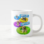 Grande Tasse Dog Pool Party (Droite)