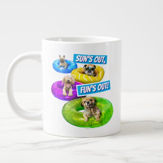 Grande Tasse Dog Pool Party (Gauche)