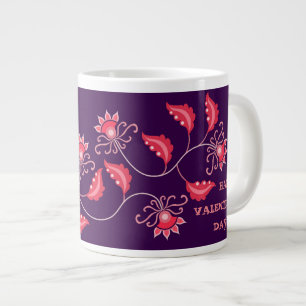 GRANDE TASSE DON DE LA JOURNÉE DE VALENTINE POUR PETITE AMIE, F