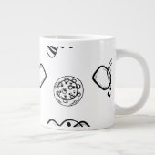Grande Tasse Don du joueur de basket pour son rose (Droite)