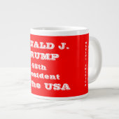 Grande Tasse Donald J. Trump 45e Président des États-Unis (Devant droit)
