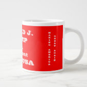 Grande Tasse Donald J. Trump 45e Président des États-Unis (Droite)
