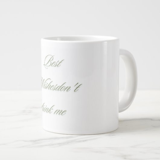 Grande Tasse Don't drink me (Devant droit)
