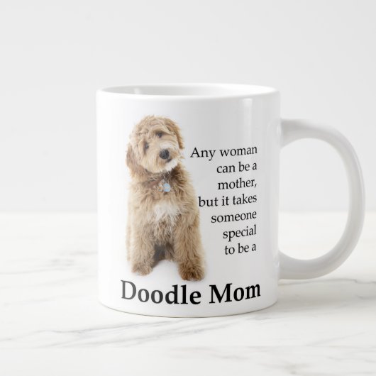 Grande Tasse Doodle Chien Maman (Droite)