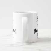 Grande Tasse Dormir à la maison Répéter (Dos)