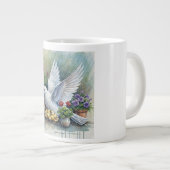 Grande Tasse Dove and Chicks in the Garden (Devant droit)