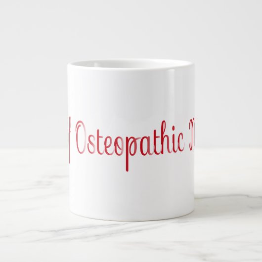 Grande Tasse DR de médecine ostéopathique (Devant)