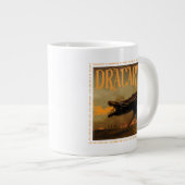 Grande Tasse "Dracarys" Drogon Breathing Fire Graphic (Devant droit)