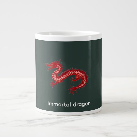 Grande Tasse Dragon Immortel (Devant)