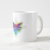 Grande Tasse Dragonfly en arc-en-ciel (Devant droit)