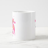 Grande Tasse Dragons roses mignons (Devant)