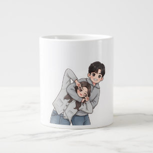 Grande Tasse Drame romantique coréen geste du cœur du couple do