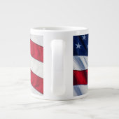 Grande Tasse Drapeau américain (Dos)