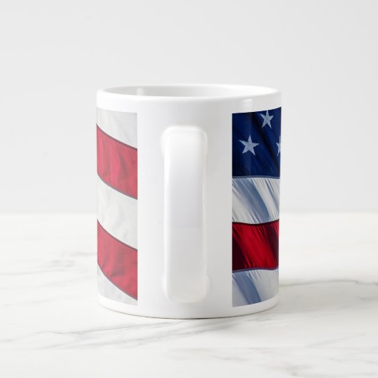 Grande Tasse Drapeau américain (Dos)