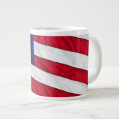 Grande Tasse Drapeau américain (Devant droit)