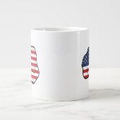 Grande Tasse Drapeau américain (Devant)
