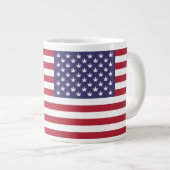 Grande Tasse Drapeau américain 26976 (Devant droit)
