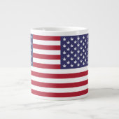 Grande Tasse Drapeau américain 26976 (Devant)